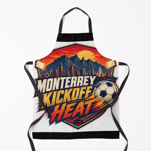 Item preview, Monterrey Kickoff Heat – Retro Soccer Fan Design designed and sold by MySheetMusicArt.