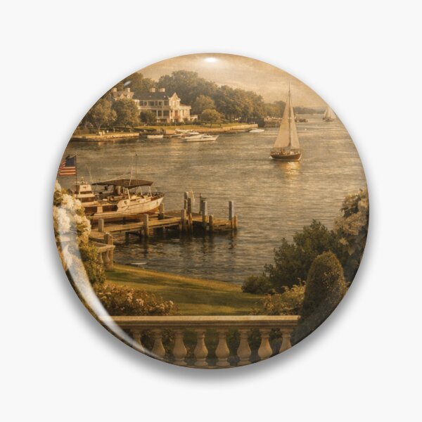 Item preview, Southampton Elegance – Old Money Coastal Art Print designed and sold by Ve & Co.