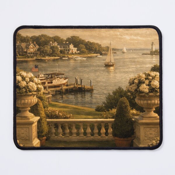Item preview, Southampton Elegance – Old Money Coastal Art Print designed and sold by Ve & Co.