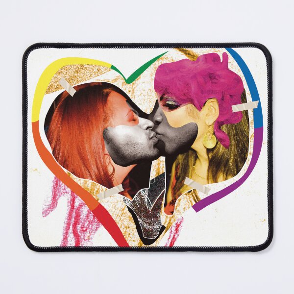 Item preview, Genderqueer Love Collage Art designed and sold by danielrospad.