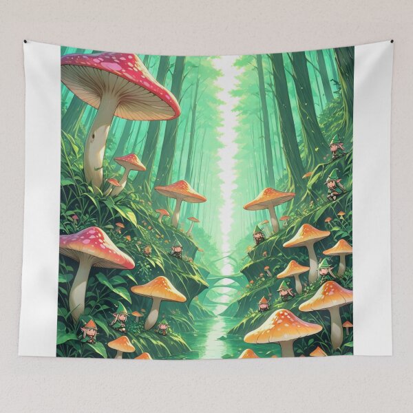 Item preview, Magical Mushroom Forest designed and sold by BLUESKY11a.
