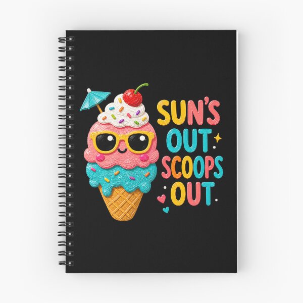 Item preview, Sun's Out Scoops Out Ice Cream designed and sold by Liv Solara.