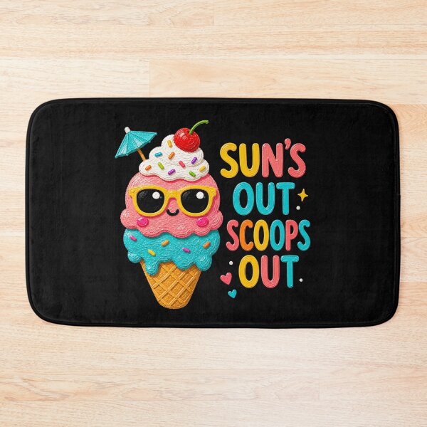 Item preview, Sun's Out Scoops Out Ice Cream designed and sold by Liv Solara.