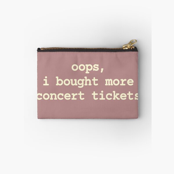 Item preview, Oops I Bought More Concert Tickets - Funny Concert Lover Tee Live Music Fan Gift Festival Goer Music Addict designed and sold by CutOutIdols.