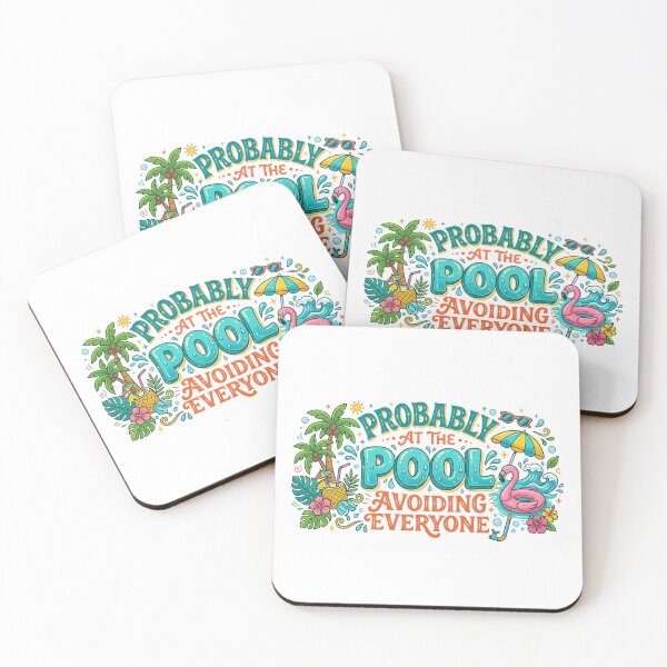 Item preview, Probably at the pool avoiding people- summer design designed and sold by RahRahsCreation.