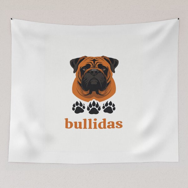 Item preview, Bullidas Bullmastiff Dog Shirt Funny Dog Dad Mom Gift Tee designed and sold by UrbanPrintVibes.