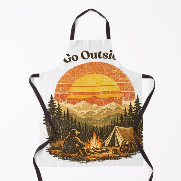Item preview, The Last Campfire Club Vintage Camping T-Shirt | Retro Mountain Adventure National Park Design designed and sold by MonaRose_Art.