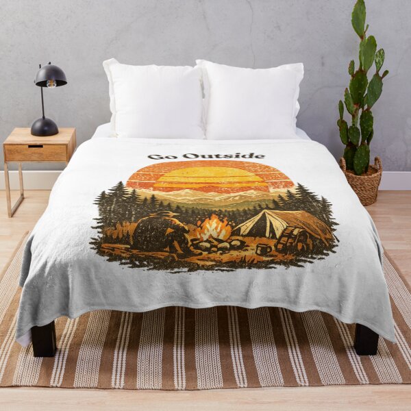 Item preview, The Last Campfire Club Vintage Camping T-Shirt | Retro Mountain Adventure National Park Design designed and sold by MonaRose_Art.