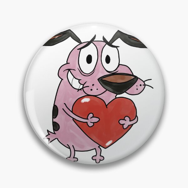 Item preview, Courage the Cowardly Dog designed and sold by robotradiactivo.