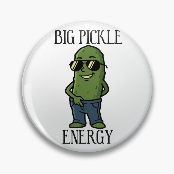 Item preview, Big Pickle Energy Funny Pickle Lover designed and sold by Chrono Design Workx.