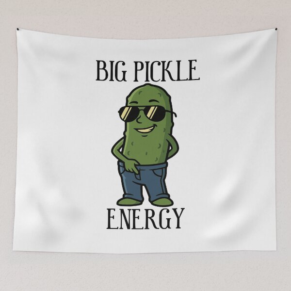 Item preview, Big Pickle Energy Funny Pickle Lover designed and sold by Chrono Design Workx.
