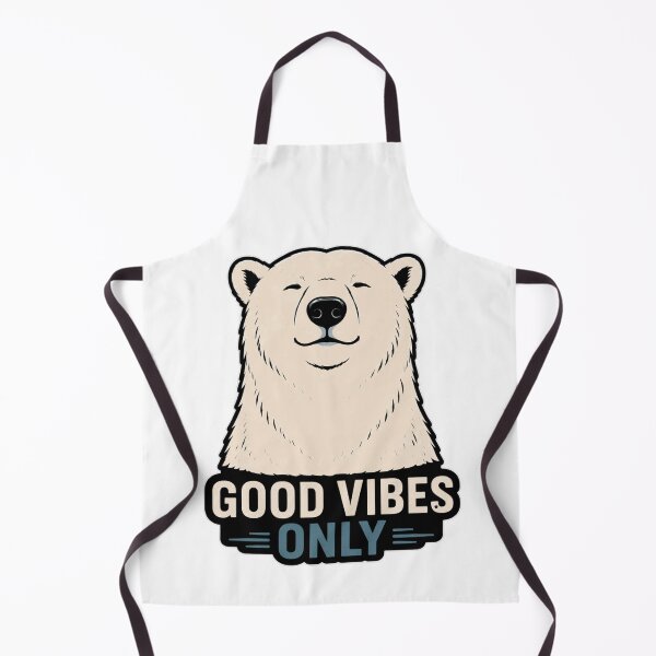 Item preview, Good Vibes Only Polar Bear Shirt Cute Polar Bear Positive Tee designed and sold by PINK FREE.