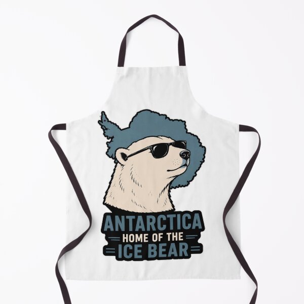 Item preview, Antarctica Home of the Ice Bear Polar Bear Shirt Wildlife Tee designed and sold by PINK FREE.