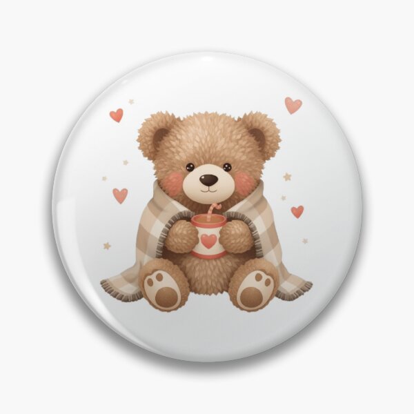 Item preview, Cozy Bear Club Hot Chocolate Sticker designed and sold by Stylestickers55.