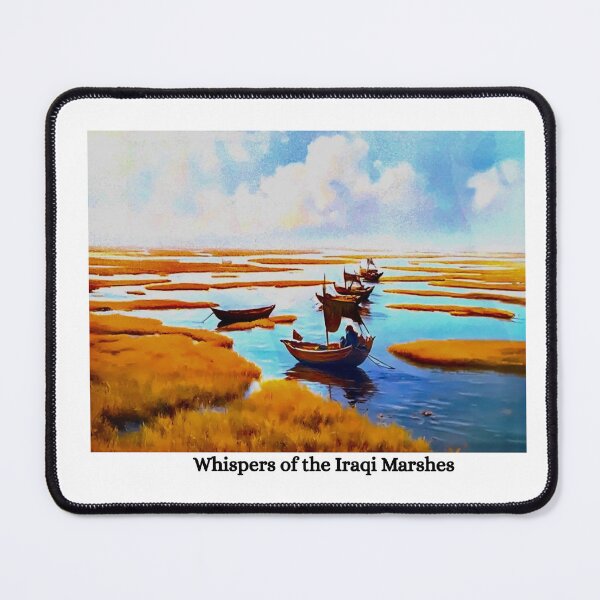 Item preview, Whispers of the Iraqi Marshes  designed and sold by LumivaraGallery.