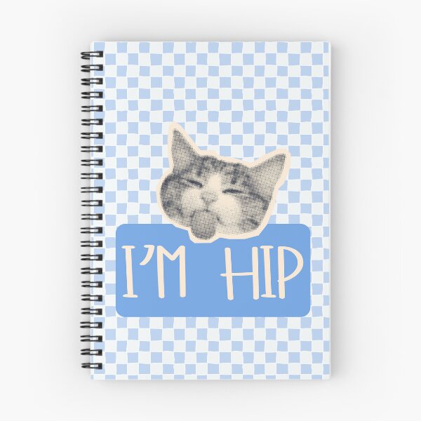 Item preview, I'm Hip Vintage Cat Artwork designed and sold by FlowerBanks.