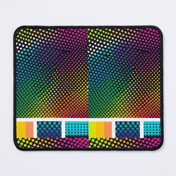 Item preview, Art - Abstract Geometric Composition, Pop Color Spectrum in Halftone designed and sold by Reverso-Design.