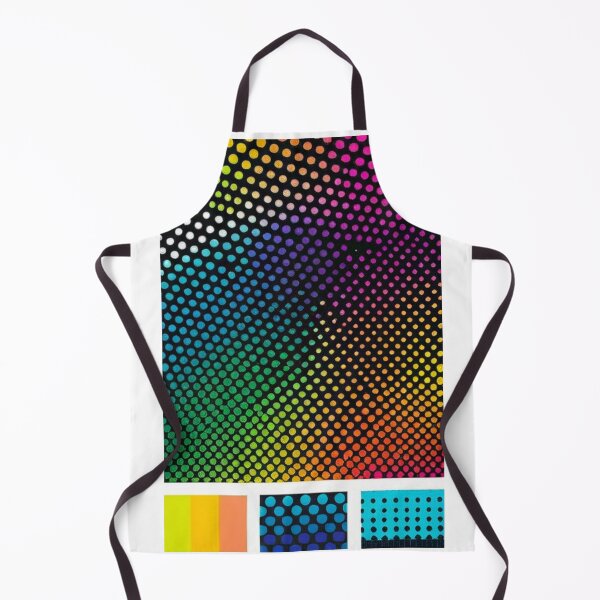 Item preview, Art - Abstract Geometric Composition, Pop Color Spectrum in Halftone designed and sold by Reverso-Design.