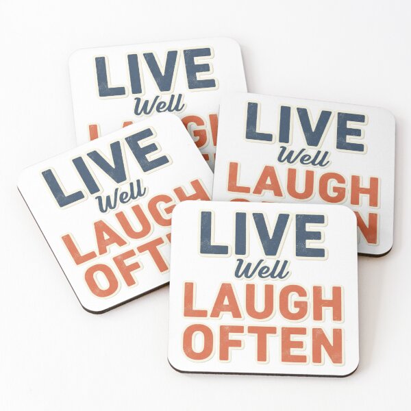 Item preview, Live Well, Laugh Often designed and sold by MaciejErdon.