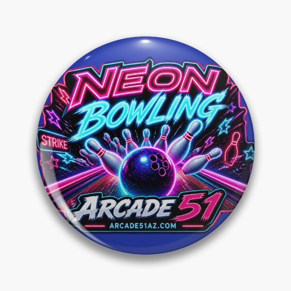 Item preview, Arcade 51: Neon Bowling designed and sold by Arcade51az.