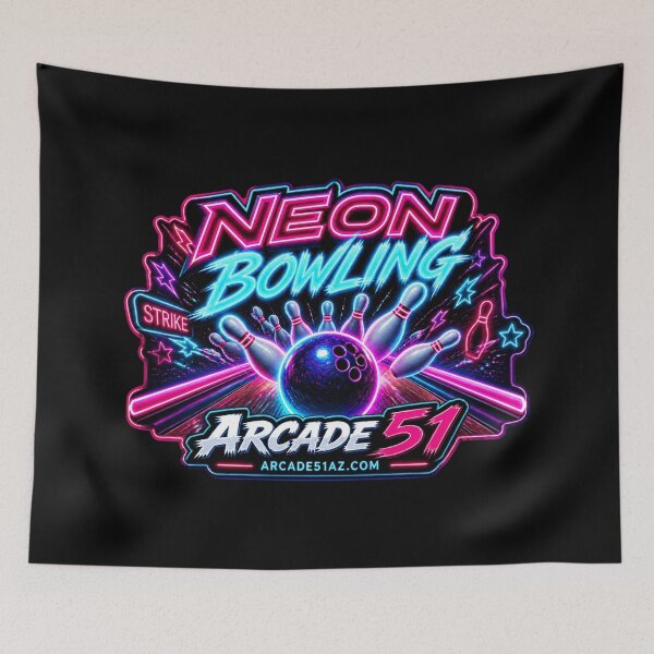 Item preview, Arcade 51: Neon Bowling designed and sold by Arcade51az.