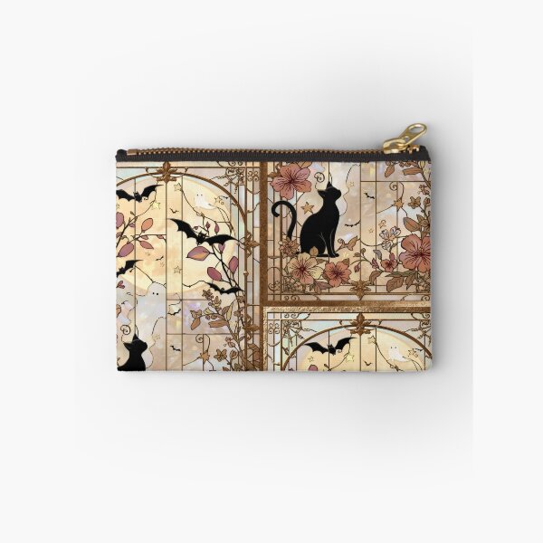 Item preview, Cats  Elegant Gothic Stained Glass designed and sold by BriSher.