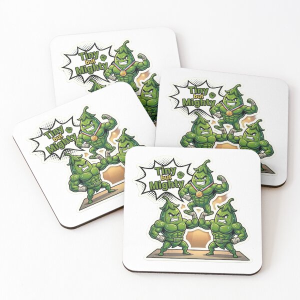 Item preview, Tiny But Mighty - Strong Pea  designed and sold by RMzDesignz.