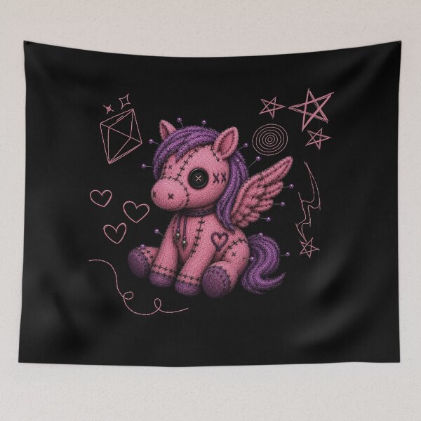 Item preview, Crochet Pink Winged Horse – Magic Amigurum designed and sold by CaylaTay.
