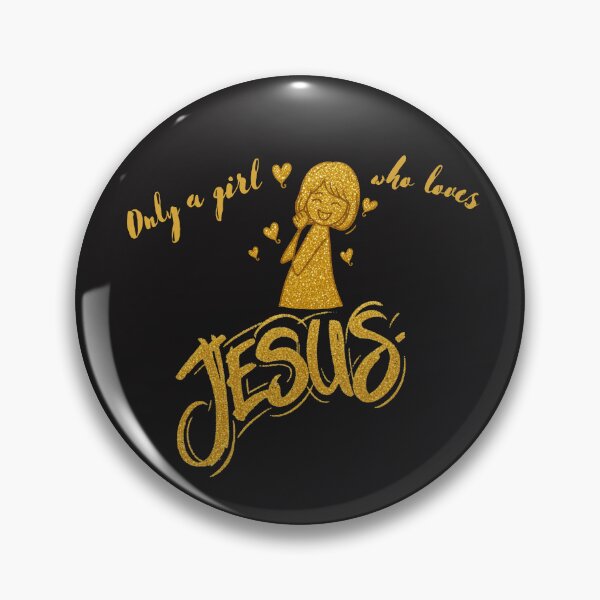 Item preview, Only a Girl Who Loves Jesus designed and sold by MarthaPlace.