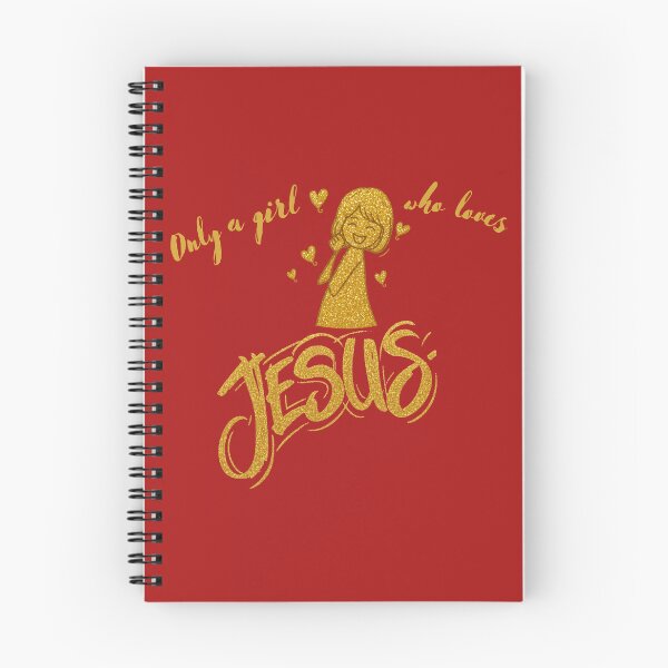 Item preview, Only a Girl Who Loves Jesus designed and sold by MarthaPlace.
