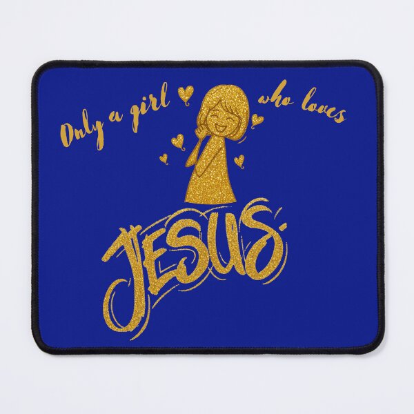 Item preview, Only a Girl Who Loves Jesus designed and sold by MarthaPlace.