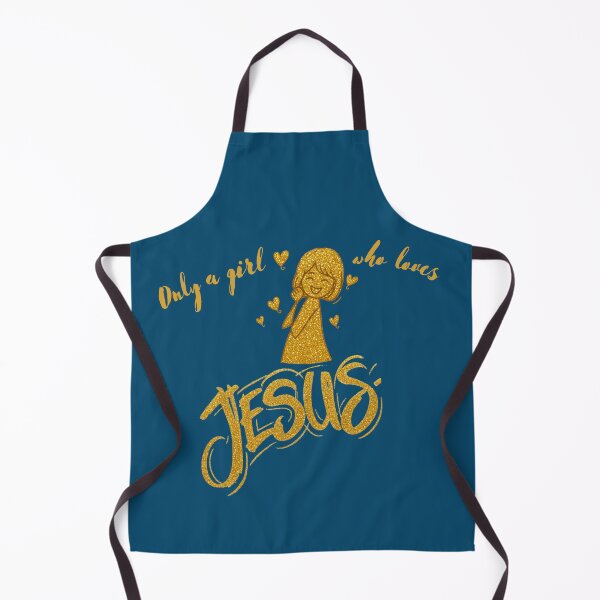 Item preview, Only a Girl Who Loves Jesus designed and sold by MarthaPlace.