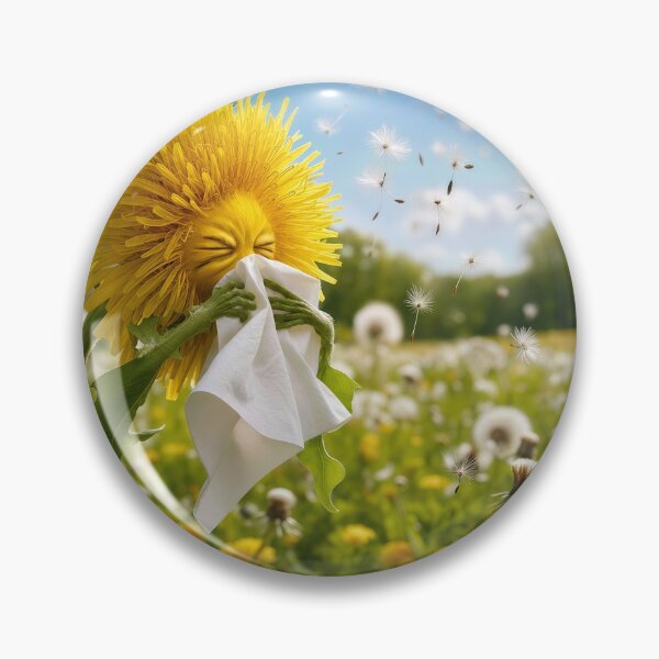Item preview, Dandelion Sneezing In a Tissue designed and sold by Maria Dryfhout.