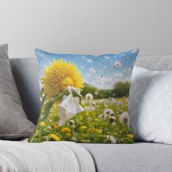 Item preview, Dandelion Sneezing In a Tissue designed and sold by Maria Dryfhout.