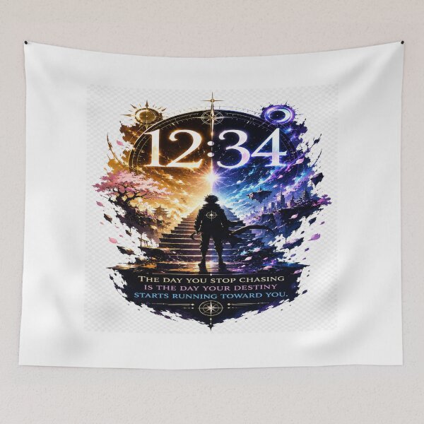 Item preview, 1234 Destiny Runs Toward You designed and sold by HiteshArt111.