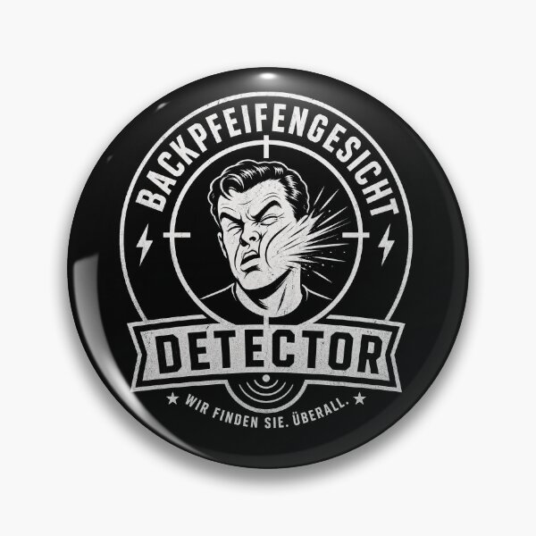 Item preview, Backpfeifengesicht Detector | Funny German Humor Graphic designed and sold by Jandedan.