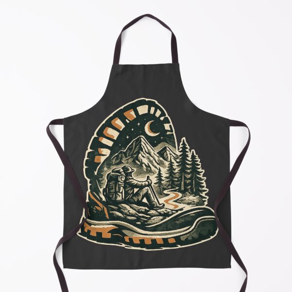 Item preview, Hiking Boot Night Trail Backpacker designed and sold by Corvoria.