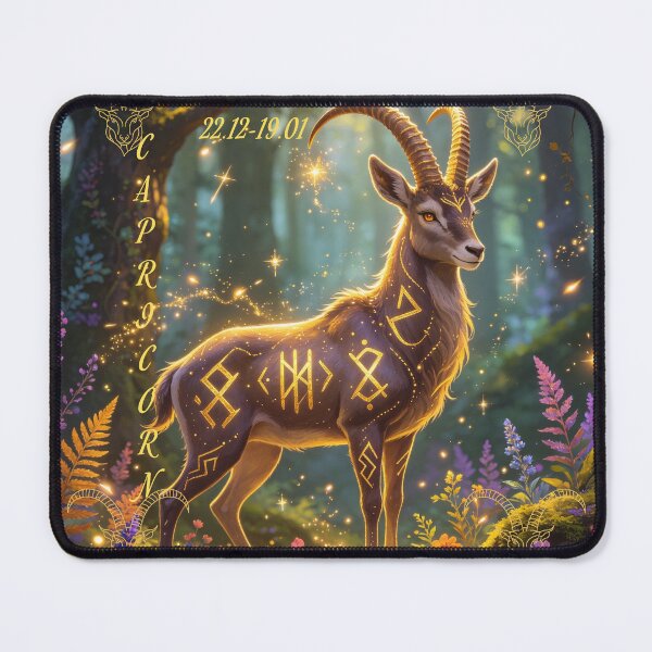Item preview, Mystical Capricorn Zodiac designed and sold by wojtas90.