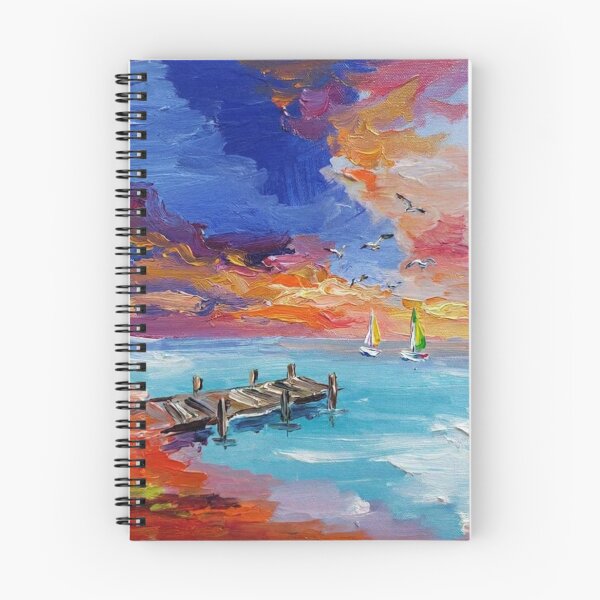 Item preview, Vibrant Sunset Over Pier designed and sold by Tanya Zevallos.