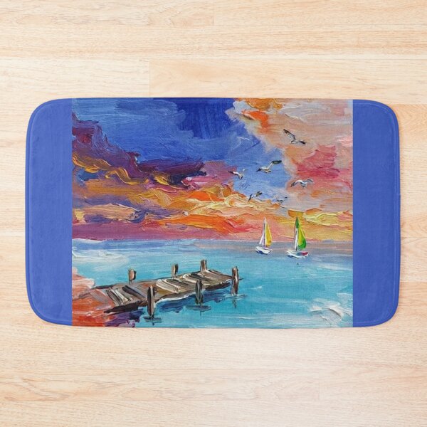 Item preview, Vibrant Sunset Over Pier designed and sold by Tanya Zevallos.