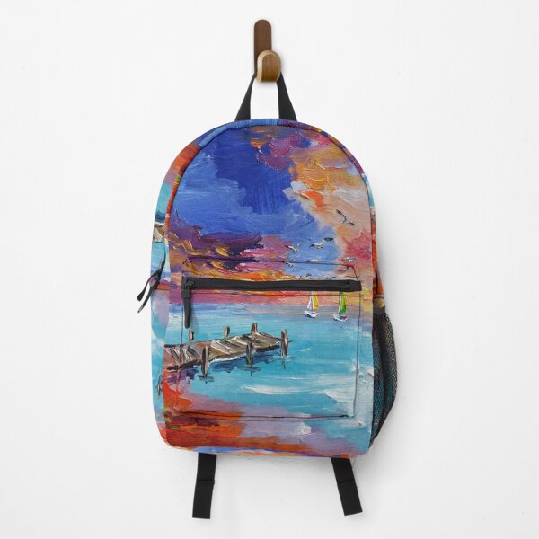 Item preview, Vibrant Sunset Over Pier designed and sold by Tanya Zevallos.