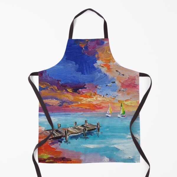 Item preview, Vibrant Sunset Over Pier designed and sold by Tanya Zevallos.