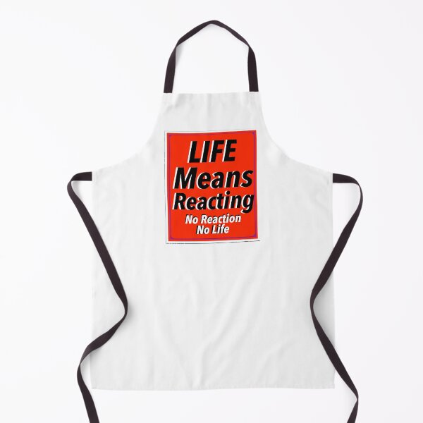 Item preview, Life Means Reacting Print Novelty designed and sold by PSST-Design.