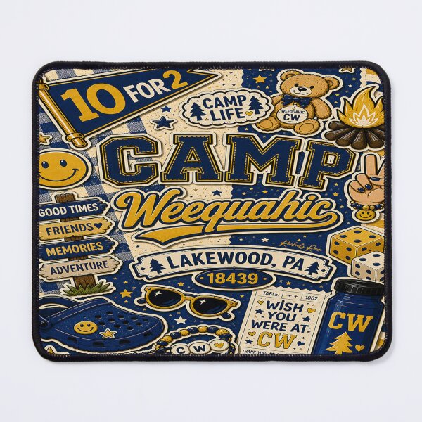 Item preview, Camp Weequahic Collage designed and sold by Rachel's Room.