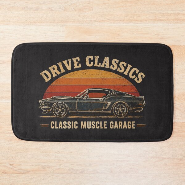 Item preview, Drive Classics ⭐ Retro Muscle Car Line Art Classic Car Gift designed and sold by UrbanPrintVibes.