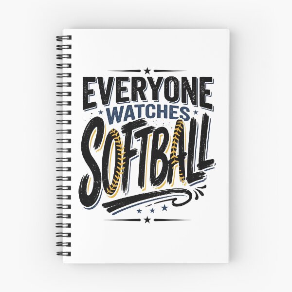 Item preview, Everyone Watches Women's Softball Funny Fastpitch Fan Retro Design designed and sold by get55shirt.