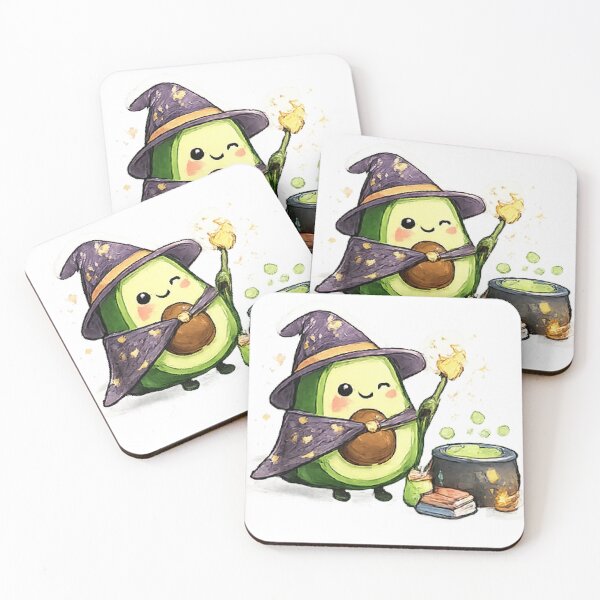 Item preview, Cute Avocado Witch/Wizard designed and sold by Northline Creative.