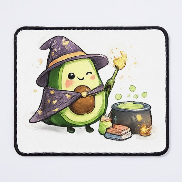 Item preview, Cute Avocado Witch/Wizard designed and sold by Northline Creative.