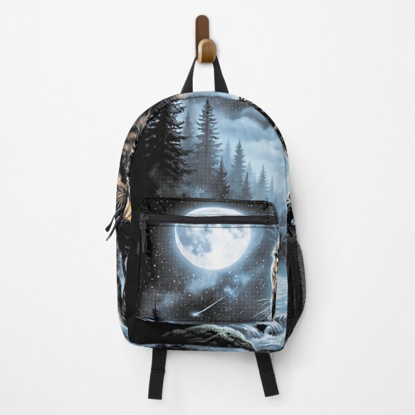 Item preview, Tortoiseshell Cat Howling At The Moon 90s Retro Vintage designed and sold by studiopekepeke.