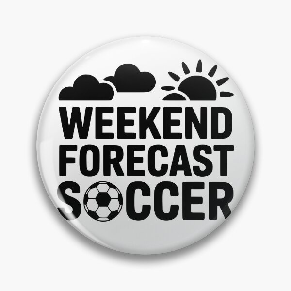Item preview, Weekend Forecast Soccer designed and sold by theartfulaspie.